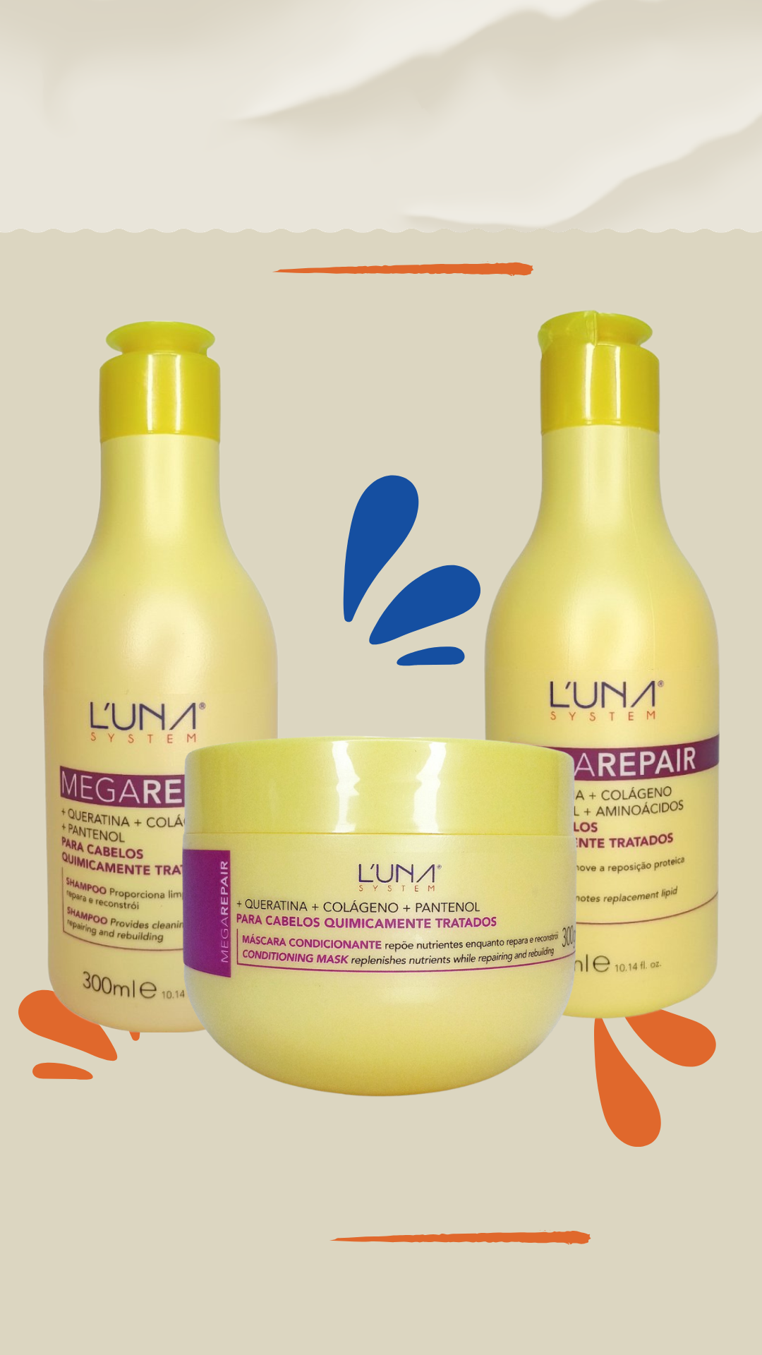 KIT MEGA REPAIR 300ml